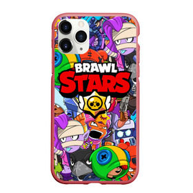 Чехол силиконовый для Apple iPhone 11 Pro матовый NEW с принтом BRAWL STARS в Екатеринбурге, Силикон |  | 