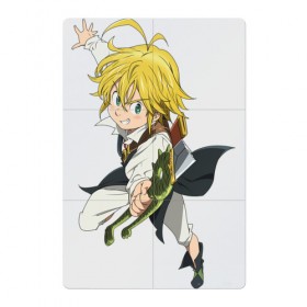 Магнитный плакат 2Х3 с принтом Meliodas в Екатеринбурге, Полимерный материал с магнитным слоем | 6 деталей размером 9*9 см | deadly | dragon | meliodafu | meliodas | seven | sins | wrath | гнев | грехов | дракон | мелиодас | семь