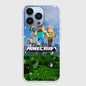 Чехол для iPhone 13 Pro с принтом Minecraft   Майнкрафт в Екатеринбурге,  |  | creeper | game | minecraft | блоки | грифер | игры | квадраты | компьютерная игра | крипер | маинкрафт | майн | майнкравт | майнкрафт