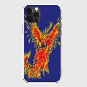 Чехол для iPhone 12 Pro Max с принтом Феникс в Екатеринбурге, Силикон |  | Тематика изображения на принте: горящий | летит | огонь | пар хает | пламя | птица | пылает | пылающий | феникс