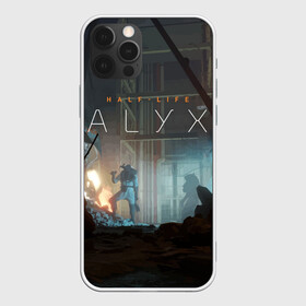 Чехол для iPhone 12 Pro с принтом HALF-LIFE: ALYX в Екатеринбурге, силикон | область печати: задняя сторона чехла, без боковых панелей | alex | alyx | freeman | g man | gman | gordon | half | half life | halflife | life | valve | алекс | аликс | вальв | вэльв | гордон | джи | лайф | мен | фримен | халф | халф лайф | халфлайф