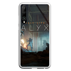 Чехол для Honor P30 с принтом HALF-LIFE ALYX в Екатеринбурге, Силикон | Область печати: задняя сторона чехла, без боковых панелей | Тематика изображения на принте: alex | alyx | freeman | g man | gman | gordon | half | half life | halflife | life | valve | алекс | аликс | вальв | вэльв | гордон | джи | лайф | мен | фримен | халф | халф лайф | халфлайф