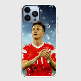 Чехол для iPhone 13 Pro Max с принтом Александр Головин в Екатеринбурге,  |  | champions | football | golovin | monaco | soccer | uefa | александр головин | головин | лига чемпионов | монако | форма | формы | футбол