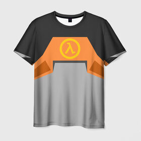 Мужская футболка 3D с принтом Half-Life:Alyx в Екатеринбурге, 100% полиэфир | прямой крой, круглый вырез горловины, длина до линии бедер | Тематика изображения на принте: 