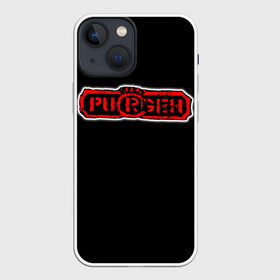 Чехол для iPhone 13 mini с принтом Purgen в Екатеринбурге,  |  | Тематика изображения на принте: moscow punks | punks | punks not dead | purgen | московские панки | панки | пурген