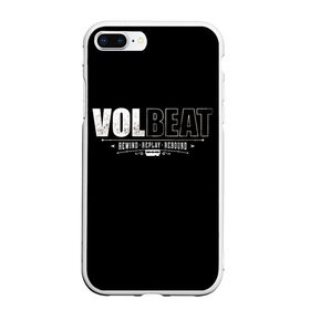 Чехол для iPhone 7Plus/8 Plus матовый с принтом Volbeat в Екатеринбурге, Силикон | Область печати: задняя сторона чехла, без боковых панелей | groove metal | hardcore | psychobilly | rebound | replay | rewind | volbeat | волбит