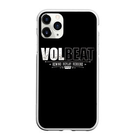 Чехол для iPhone 11 Pro матовый с принтом Volbeat в Екатеринбурге, Силикон |  | groove metal | hardcore | psychobilly | rebound | replay | rewind | volbeat | волбит