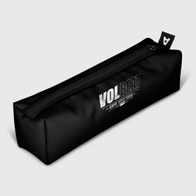 Пенал 3D с принтом Volbeat в Екатеринбурге, 100% полиэстер | плотная ткань, застежка на молнии | groove metal | hardcore | psychobilly | rebound | replay | rewind | volbeat | волбит