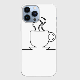 Чехол для iPhone 13 Pro Max с принтом Чашечку кофе в Екатеринбурге,  |  | Тематика изображения на принте: бариста | бармен | вкус | кардиограмма | кофе | кофеман | напиток | подача | профессия | хобби | чашка