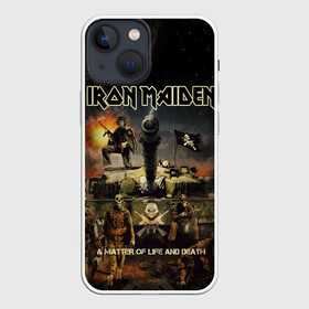 Чехол для iPhone 13 mini с принтом Iron Maiden в Екатеринбурге,  |  | heavy metal | iron maiden | metal | айрон мейден | группы | метал | музыка | рок | хеви метал