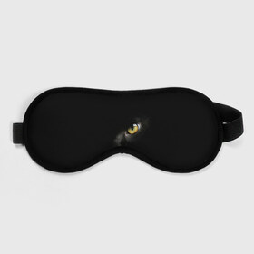 Маска для сна 3D с принтом Следящий кошачий глаз в Екатеринбурге, внешний слой — 100% полиэфир, внутренний слой — 100% хлопок, между ними — поролон |  | кот в темноте | кошачий глаз