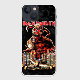 Чехол для iPhone 13 mini с принтом Iron Maiden в Екатеринбурге,  |  | heavy metal | iron maiden | metal | айрон мейден | группы | метал | музыка | рок | хеви метал