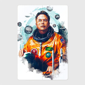 Магнитный плакат 2Х3 с принтом Elon Mask в Екатеринбурге, Полимерный материал с магнитным слоем | 6 деталей размером 9*9 см | spacex | илон | илонмаск | космос | маск | ракета | тесла