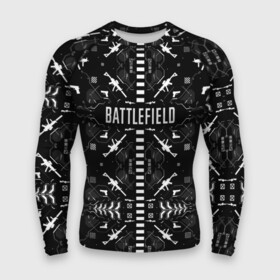 Мужской рашгард 3D с принтом Battlefield в Екатеринбурге,  |  | battlefield | call | cod | counter | csgo | duty | game | rainbow | siege | six | strike | батла | батлфилд | игра | ксго | шутер