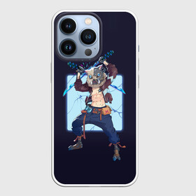 Чехол для iPhone 13 Pro с принтом Иноске Хашибира в Екатеринбурге,  |  | anime | cyberpunk | kawaii | kimetsu no yaiba | nezuko | аниме | арт | девушка | демон | демонесса | иноске | каваи | камадо | киберпанк | клинок рассекающий демонов | маска | незуко