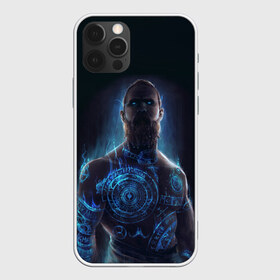 Чехол для iPhone 12 Pro Max с принтом Baldur (God of War) в Екатеринбурге, Силикон |  | baldur | god | kratos | tattoo | war | бог | война | дым | кратос | мифология | наколка | партак | свечение | скандинавская | татуировки | татуха