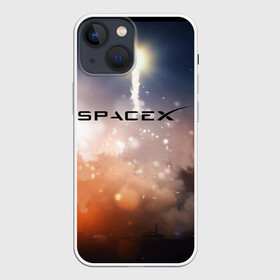 Чехол для iPhone 13 mini с принтом SpaceX 3D в Екатеринбурге,  |  | elon musk | spacex | илон маск