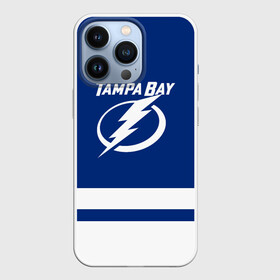 Чехол для iPhone 13 Pro с принтом Тампа Бэй Лайтнинг НХЛ в Екатеринбурге,  |  | Тематика изображения на принте: hockey | lightning | nhl | tampa bay | tampa bay lightning | usa | лайтнинг | нхл | спорт | сша | тампа бэй | тампа бэй лайтнинг | хоккей | шайба