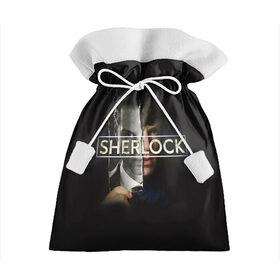 Подарочный 3D мешок с принтом Sherlock в Екатеринбурге, 100% полиэстер | Размер: 29*39 см | 221b | bbc | benedict cumberbatch | john watson | mark gatiss | martin freeman | sherlock holmes | steven moffat | бейкер | джон ватсон | мориарти | стрит | шерлок