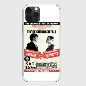 Чехол для iPhone 12 Pro Max с принтом The reichenbach fall в Екатеринбурге, Силикон |  | Тематика изображения на принте: 221b | bbc | benedict cumberbatch | john watson | mark gatiss | martin freeman | sherlock holmes | steven moffat | бейкер | джон ватсон | мориарти | стрит | шерлок