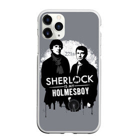 Чехол для iPhone 11 Pro матовый с принтом Sherlock Holmesboy в Екатеринбурге, Силикон |  | Тематика изображения на принте: 221b | bbc | benedict cumberbatch | john watson | mark gatiss | martin freeman | sherlock holmes | steven moffat | бейкер | джон ватсон | мориарти | стрит | шерлок