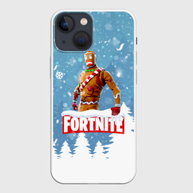 Чехол для iPhone 13 mini с принтом Новогодний Fortnite в Екатеринбурге,  |  | 2020 | christmas | fortnite | fortnite 2 | fortnite chapter 2 | fortnite2 | fortnite: chapter 2 | new year | snow | winter | игры | новогодний | новый год | фортнайт | фортнайт 2