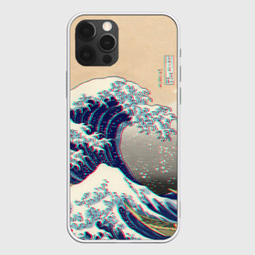 Чехол для iPhone 12 Pro Max с принтом Kanagawa Wave Glitch Art в Екатеринбурге, Силикон |  | glitch | japan | kanagawa | retro | retro wave | retrowave | vapor | vapor wave | vaporwave | wave | волна канагава | глитч | глич | канагава | ретровейв | ретровэйв | япония