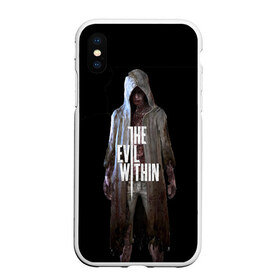 Чехол для iPhone XS Max матовый с принтом The evil within в Екатеринбурге, Силикон | Область печати: задняя сторона чехла, без боковых панелей | theevilwithin | игра | рувик | хоррор