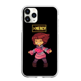 Чехол для iPhone 11 Pro матовый с принтом UNDERTALE FRISK в Екатеринбурге, Силикон |  | chara | frisk | sans | undertale | андертале | андертейл | игра | подземная история | подземная сказка | санс | ундертале | фриск | чара