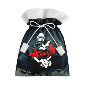 Подарочный 3D мешок с принтом Алиса в Екатеринбурге, 100% полиэстер | Размер: 29*39 см | rock | алиса | группа | кинчев | музыка | рок | фестиваль