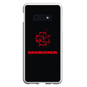 Чехол для Samsung S10E с принтом Rammstein в Екатеринбурге, Силикон | Область печати: задняя сторона чехла, без боковых панелей | Тематика изображения на принте: kruspe | lindemann | metal | oliver | rammstein | richard | riedel | rock | till | кристиан | круспе | линдеманн | лоренц | метал | оливер | рамштайн | ридель | рихард | рок | тилль