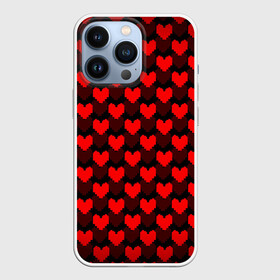 Чехол для iPhone 13 Pro с принтом UNDERTALE в Екатеринбурге,  |  | Тематика изображения на принте: chara | frisk | sans | undertale | андертале | андертейл | игра | подземная история | подземная сказка | санс | сердечки | сердце | ундертале | фриск | чара