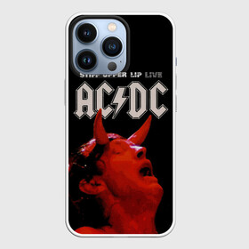 Чехол для iPhone 13 Pro с принтом AC DC в Екатеринбурге,  |  | ac | ac dc | dc | music | rock | музыка | рок