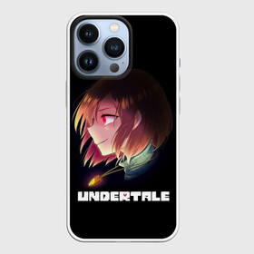 Чехол для iPhone 13 Pro с принтом UNDERTALE в Екатеринбурге,  |  | Тематика изображения на принте: chara | frisk | sans | undertale | андертале | андертейл | игра | подземная сказка | санс | ундертале | фриск | чара