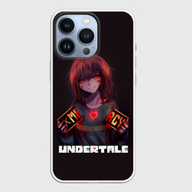 Чехол для iPhone 13 Pro с принтом UNDERTALE в Екатеринбурге,  |  | Тематика изображения на принте: chara | frisk | sans | undertale | андертале | андертейл | игра | подземная сказка | санс | ундертале | фриск | чара