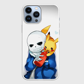 Чехол для iPhone 13 Pro Max с принтом UNDERTALE в Екатеринбурге,  |  | Тематика изображения на принте: chara | frisk | sans | undertale | андертале | андертейл | игра | пика | пикачу | подземная история | подземная сказка | покемон | санс | ундертале | фриск | чара