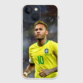 Чехол для iPhone 13 mini с принтом Неймар в Екатеринбурге,  |  | champions | football | neymar | psg | soccer | uefa | world cup | лига чемпионов | неймар | пари сен жермен | псж | форма | формы | футбол