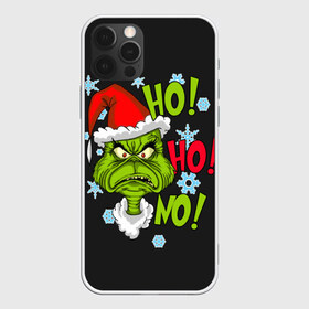 Чехол для iPhone 12 Pro Max с принтом Grinch Face No! No! No! в Екатеринбурге, Силикон |  | Тематика изображения на принте: christmas | claus | grinch stole | how the | jingle | merry | santa | гринч | гуманоид | диккенс | ктоград | олени | рождество | снежинки | чарльз