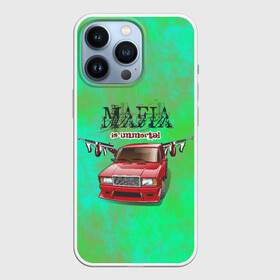 Чехол для iPhone 13 Pro с принтом Mafia в Екатеринбурге,  |  | 2107 | mafia | бандиты | ваз | мафия | машины | семерка | таз | тазы