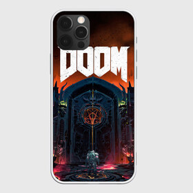 Чехол для iPhone 12 Pro Max с принтом DOOM - Hellgate в Екатеринбурге, Силикон |  | Тематика изображения на принте: doom | eternal | game | gate | hell | horror | ад | врата | дум | игра | персонаж | хоррор | шутер