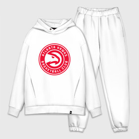 Мужской костюм хлопок OVERSIZE с принтом Atlanta Hawks в Екатеринбурге,  |  | and1 | atlanta | basketball | game | hawks | nba | player | slam dunk | sport | streetball | team | баскетбол | баскетболист | игра | игрок | мяч | нба | победа | слэм данк | спорт | тренер | чемпион