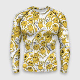 Мужской рашгард 3D с принтом Jake (pattern) в Екатеринбурге,  |  | adventure time | dsgngerzen | finn | jake | princess bubblegum | vdgerir | время приключений | парнишка | пёс | пес джейк | фин | финн и джейк