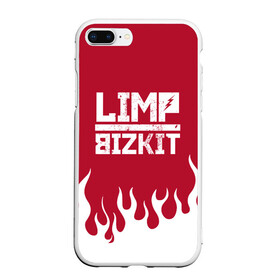 Чехол для iPhone 7Plus/8 Plus матовый с принтом Limp Bizkit в Екатеринбурге, Силикон | Область печати: задняя сторона чехла, без боковых панелей | bizkit | limp | limp bizkit | music | rock | бизкиты | лимп бизкит | лимпы | липкие письки | музыка | рок