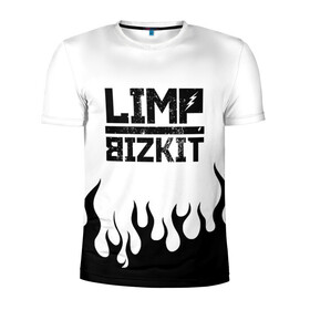 Мужская футболка 3D спортивная с принтом Limp Bizkit  в Екатеринбурге, 100% полиэстер с улучшенными характеристиками | приталенный силуэт, круглая горловина, широкие плечи, сужается к линии бедра | Тематика изображения на принте: bizkit | limp | limp bizkit | music | rock | бизкиты | лимп бизкит | лимпы | липкие письки | музыка | рок
