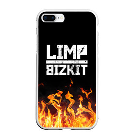 Чехол для iPhone 7Plus/8 Plus матовый с принтом Limp Bizkit в Екатеринбурге, Силикон | Область печати: задняя сторона чехла, без боковых панелей | bizkit | limp | limp bizkit | music | rock | бизкиты | лимп бизкит | лимпы | липкие письки | музыка | рок