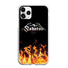 Чехол для iPhone 11 Pro матовый с принтом Sabaton в Екатеринбурге, Силикон |  | music | rock | sabaton | музыка | рок | сабатон