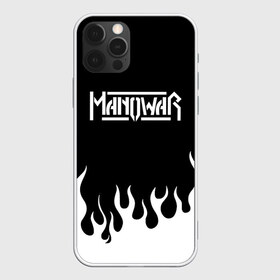 Чехол для iPhone 12 Pro Max с принтом Manowar в Екатеринбурге, Силикон |  | Тематика изображения на принте: man of war | manowar | music | rock | мановар | музыка | рок