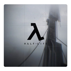 Магнитный плакат 3Х3 с принтом Half Life в Екатеринбурге, Полимерный материал с магнитным слоем | 9 деталей размером 9*9 см | Тематика изображения на принте: alyx vance | black mesa | citadel | fps | game | gordon freeman | half life | half life 2 | lambda | valve | гордон фриман | гордон фримент | фриман | хал | халф лайф | черная меза