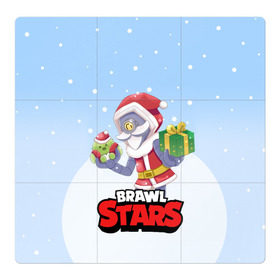 Магнитный плакат 3Х3 с принтом Brawl Stars. Christmas Barley в Екатеринбурге, Полимерный материал с магнитным слоем | 9 деталей размером 9*9 см | bo | brawl | brock | bull | colt | dynamike | elprimo | jessie | leon | moba | nita | shelly | stars | бо | брок | булл | джесси | динамайк | кольт | леон | нита | шелли | эльпримо