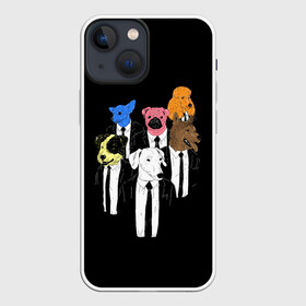 Чехол для iPhone 13 mini с принтом Бешеные Псы в Екатеринбурге,  |  | meme | memes | pulp fiction | quentin | reservoir dogs | tarantino | бешеные псы | квентин | криминальное чтиво | мем | мемы | тарантино